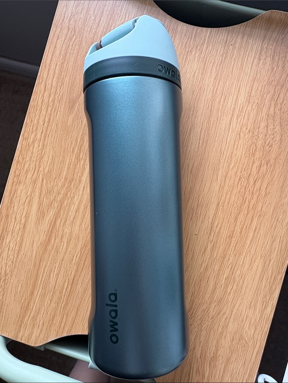 Owala Metallic Dark Green Water Bottle